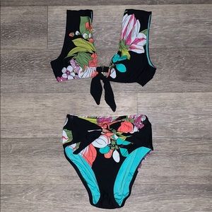 Trina Turk High Waisted Bikini
